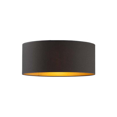 Bündige Deckenleuchte SunPrairie, 30 cm aus Stoff