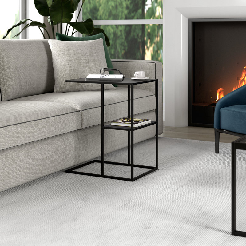 Winthrop Anishia Side Table, Black