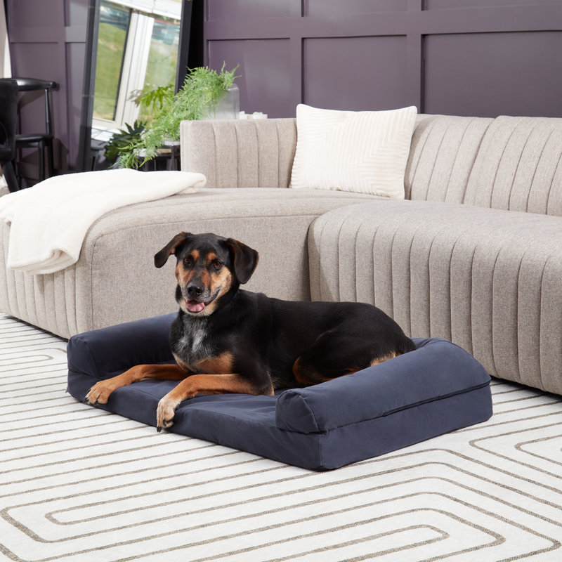 Canapé pour chien Cristalina, Moyen (l 29 po x P 20 po x H 7 po), Denim