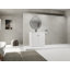 Meuble-lavabo autoportant avec lavabo en résine et 2 portes à fermeture en douceur, meuble-lavabo pour la maison, appartement-265288736
