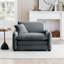 Chaise d'appoint rembourrée avec coussin Raiesha-120146195