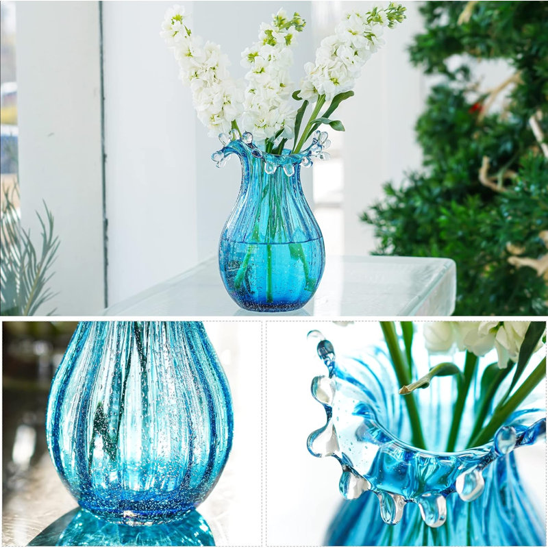 8inch  Glass Bubble Vase
