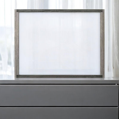 Gray Finish Mirror
