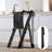 35.4'' Foldable Adjustable Toddler Stool with Safety Rail, Kids Wooden Learning Tower-951429377