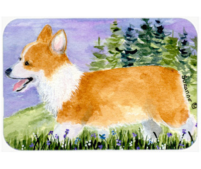 Planche à découper en verre caroline trésors corgi