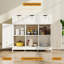 Armoire de rangement pour buffet 31,1 po Theile-1443553794