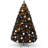 Kasir 72.05' Lighted Black Spruce Christmas Tree