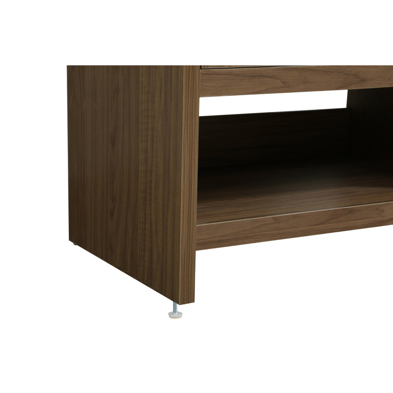 Meuble-lavabo simple 30 po Kirkbride, Noyer brun