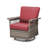 Anferney All Weather Wicker Outdoor Rocker Swivel Patio Chair with Cushions (Set of 2)-118612153-118612151
