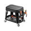Ergonomic Industrial Stool with Footrest