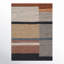 Pim Geometric Flatweave Brown/Light Beige/Medium Gray Area Rug-835394308