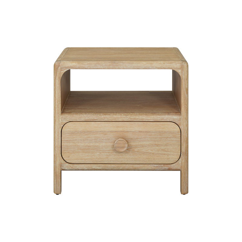 Hansville 1-Drawer Nightstand/Side Table with Storage