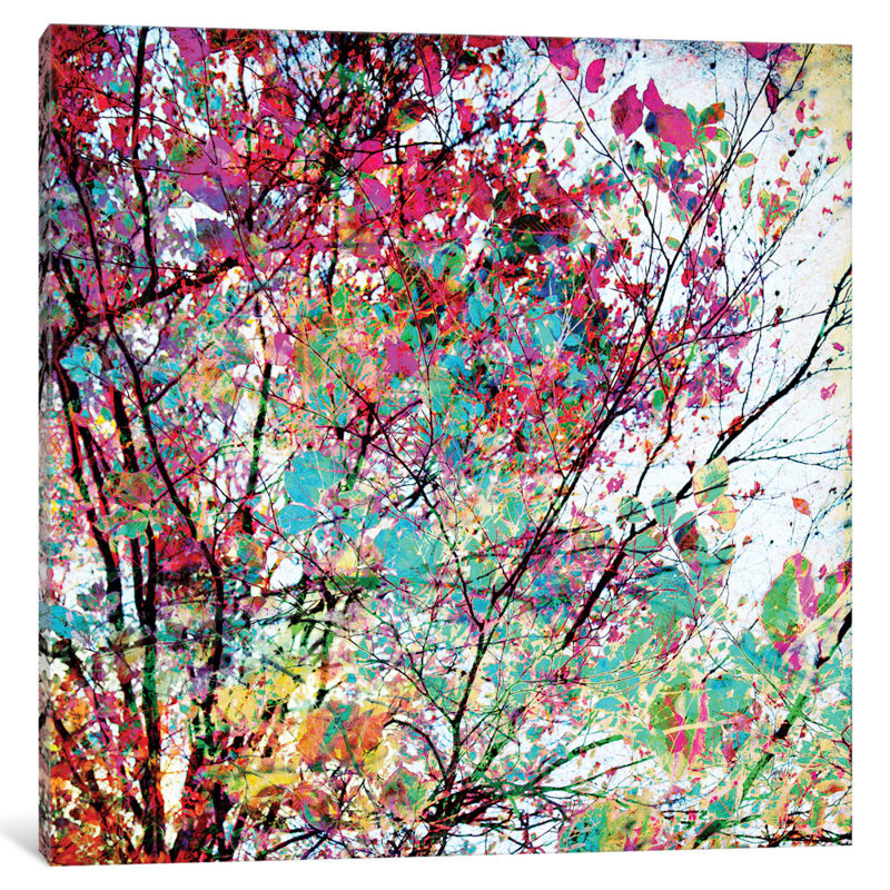 Reproduction d'art graphique sur toile «Autumn vii» par Joeike Bohmer, H 37 po x l 37 po x p 1,5 po