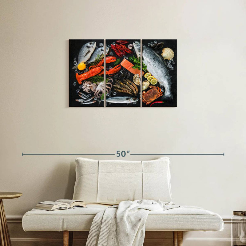 Yarlin Seafood Arrangement, 20" H x 33" W