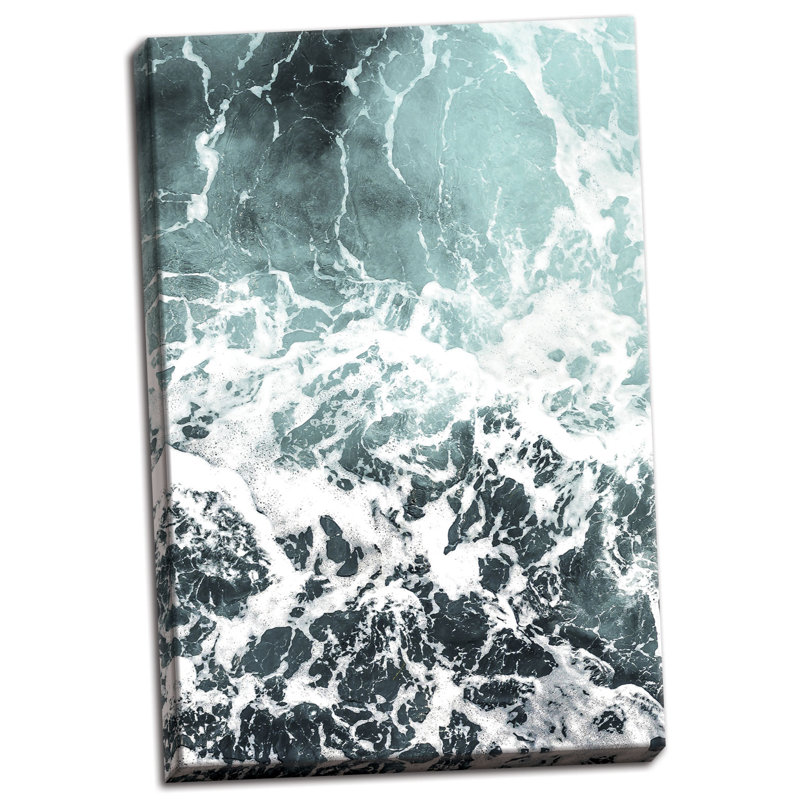 « ondulations i », reproduction de photo, Toile tendue, H 18 po x l 12 po x P 1,5 po