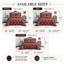 Jacquard Floral Bedspread-130383393-130383396