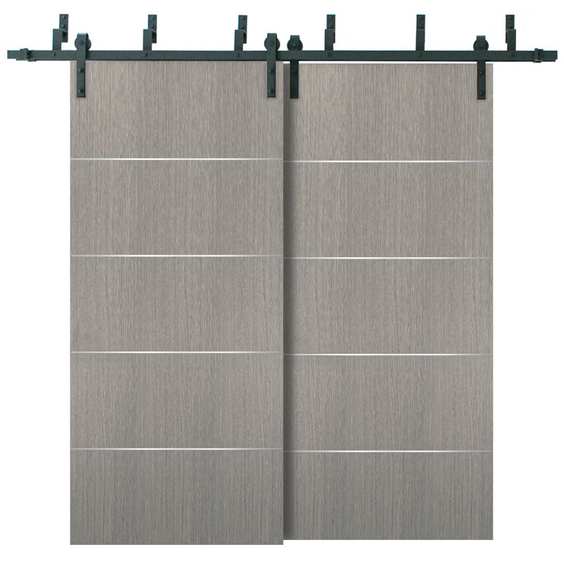 Portes coulissantes en bois Planum Flush, 72 po x 80 po