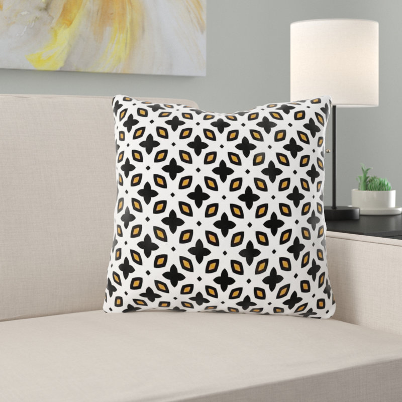 Coussin décoratif à motif, Intérieur