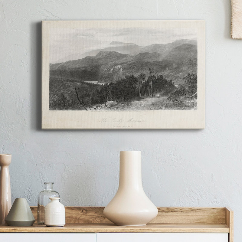 " The Smoky Mountains ", 48" H x 32" W x 1" D