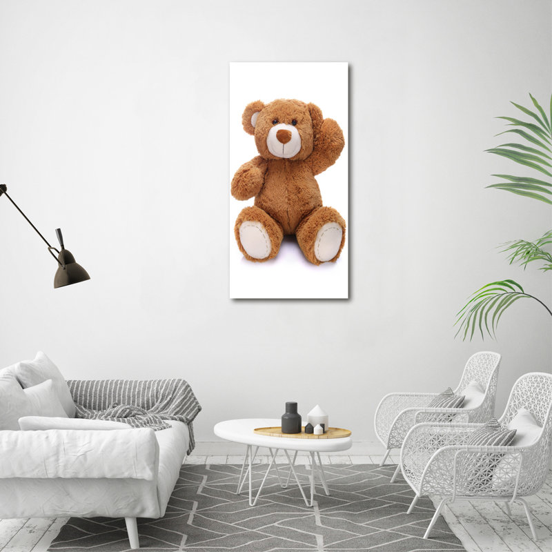 Bowdon Teddy Bear - Wrapped Canvas Print