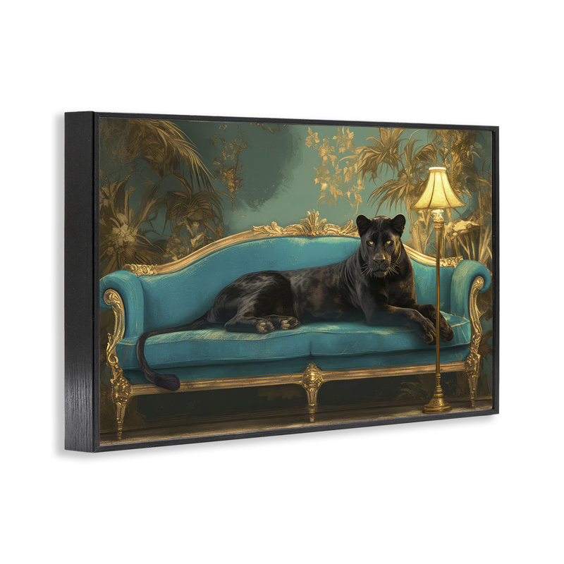Giclée encadrée, signée Tina LeCour, H 12 po x l 18 po, Giclée encadrée noir minuit