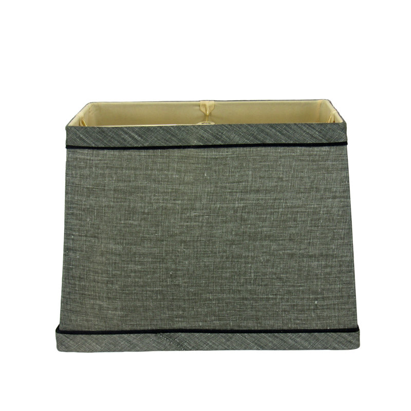 Gray Rectangle Lamp Shade