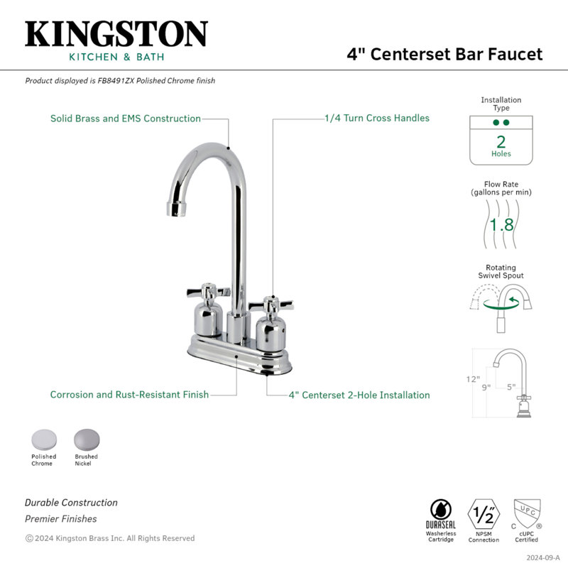 Robinet de bar Kingston