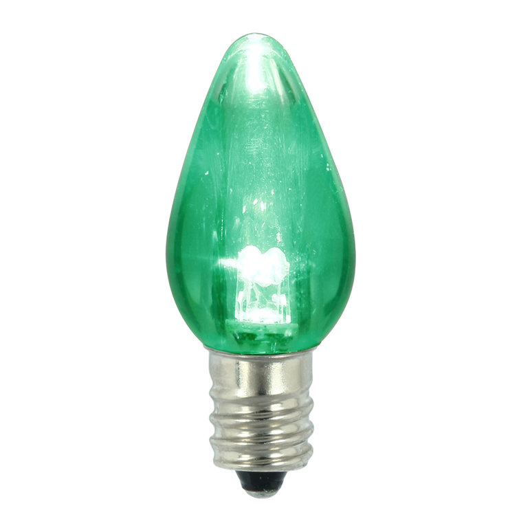 LED Replacement Bulbs 9 Watt Equivalent C7 E12/Candelabra Dimmable LED Bulb