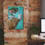 «Epic Graffiti» Highland Bull par Heather Gauthier, art mural sur toile, 12 po x 18 po