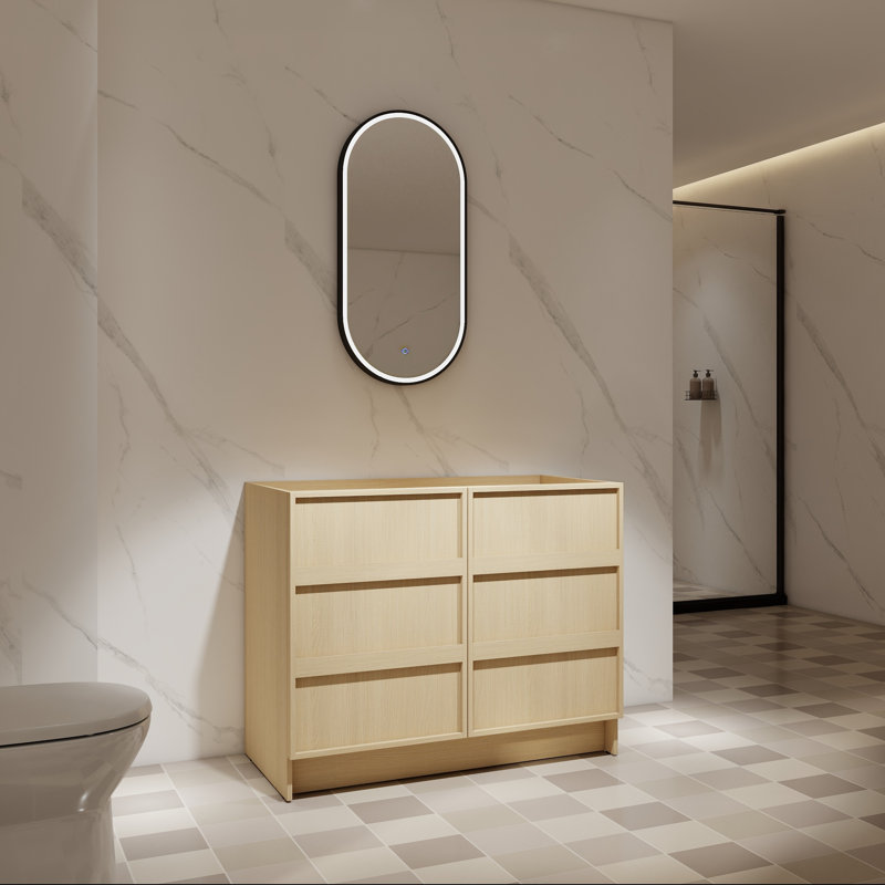 Base de meuble-lavabo 42 po avec portes à fermeture douce, 42"