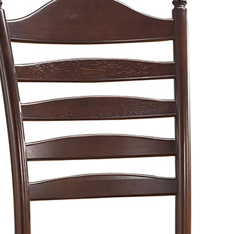 Chaise d'appoint de salle à manger espresso, Espresso