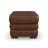 Donovan Leather Upholstered Ottoman