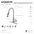 Kingston Brass Concord Single-Handle Pull-Down Kitchen Faucet-29273315