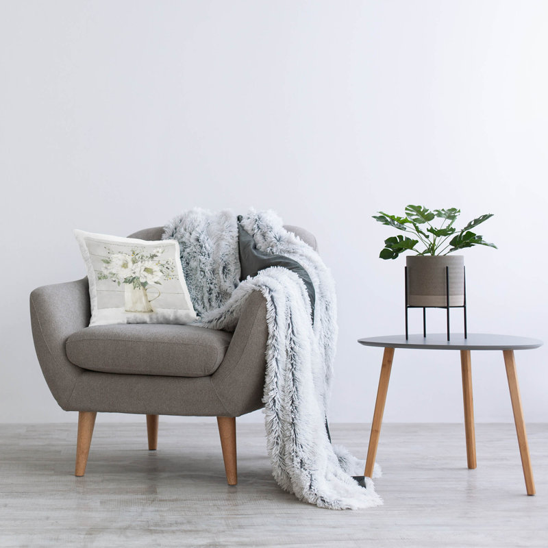 Polyester Throw Square Pillow Cover & Insert