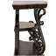 Console à 2 tablettes Gretta Merlot