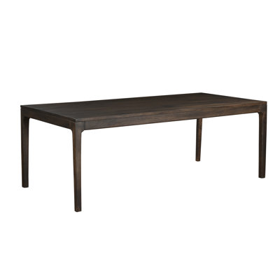 Table de salle à manger contemporaine en bois Vernon, finition espresso