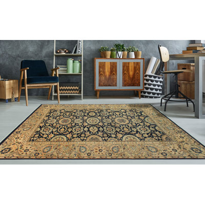 Tapis bleu marine Pak-Persian Paree / Pa