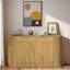 Buffet 55,1 po Luminex avec porte latérale incurvée et 2 tiroirs Luminex-764621548