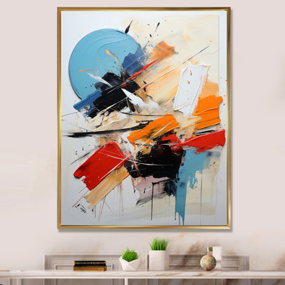 Cerulean Passenger Of Fragile Wisdom Abstract - Abstract Painting Canvas Print