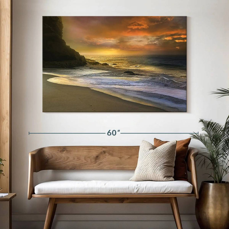 Gillard Morning Fire, 34" H x 51" W