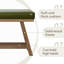 Banc de rangement en similicuir Hahnville-354923452