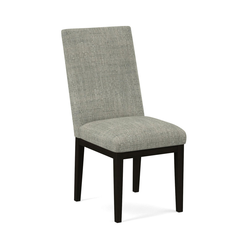 Upholstered Dining Chair, Rumor Dymond Dust, Espresso