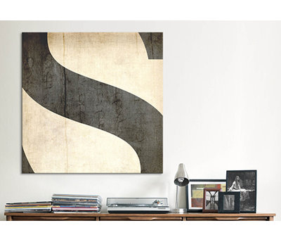 « blanchi », art textuel sur toile