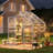6x4 Ft. Walk-In Polycarbonate Greenhouse, Heavy Duty Aluminum Frame Green House with Roof Vent & Sliding Door for Outside Garden, Backyard, Patio & Lawn-135817812