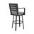 Cemalettin Outdoor Patio Stool with Cushion-422743748-422743751-414083254