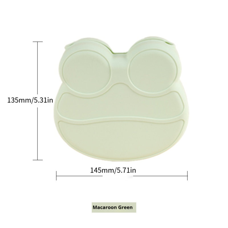 Mignonne pochette en forme de grenouille en silicone de qualité alimentaire pour animaux de compagnie - Sac magnétique pour chien