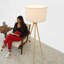 Lampe de coin haute Tall