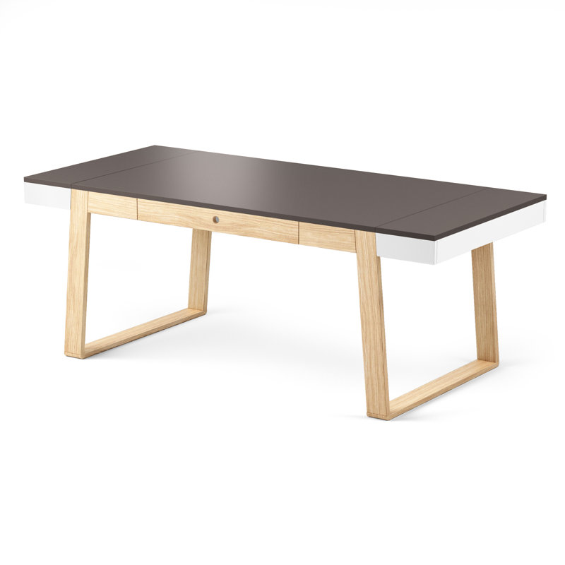 Dining Table, Grey, H75 x L198 x W100cm 