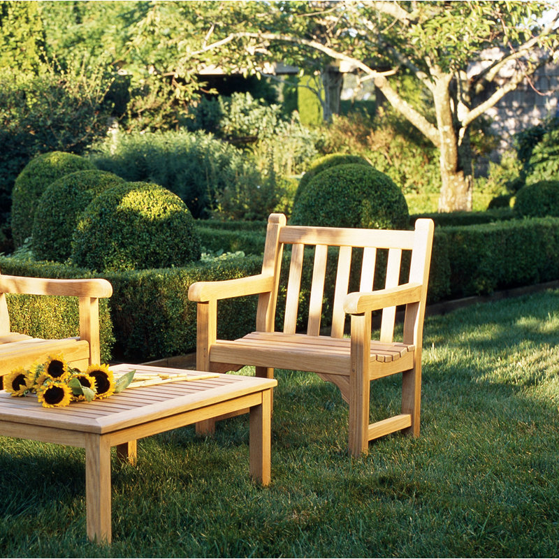 Hyde Park Outdoor Teak Lounge Chair