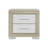 Elsa Natural And White Nightstand-1643545926